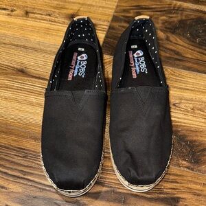 Bobs by Skechers Black Slip-On size 10